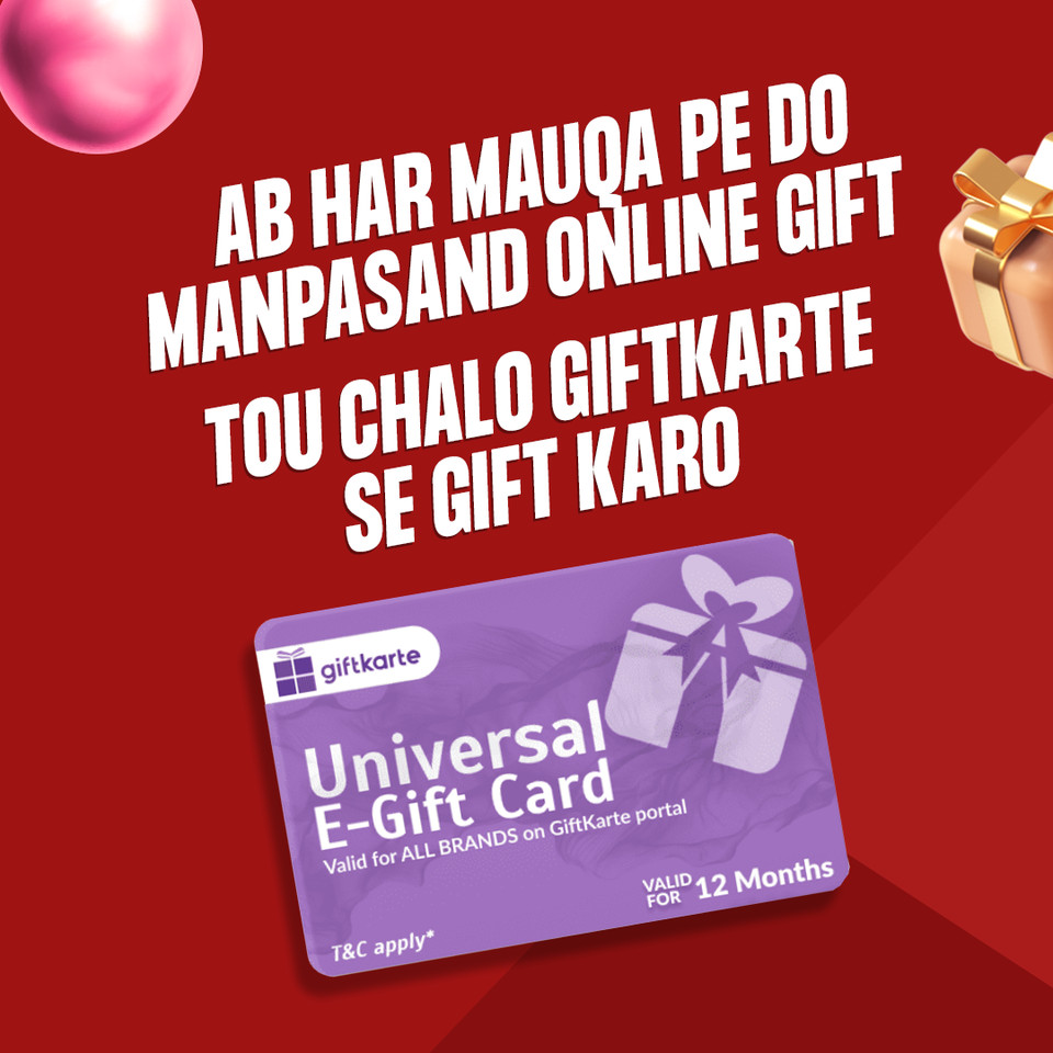 Wedding e-gift cards! Breakthrough from the stereotypical societal norms