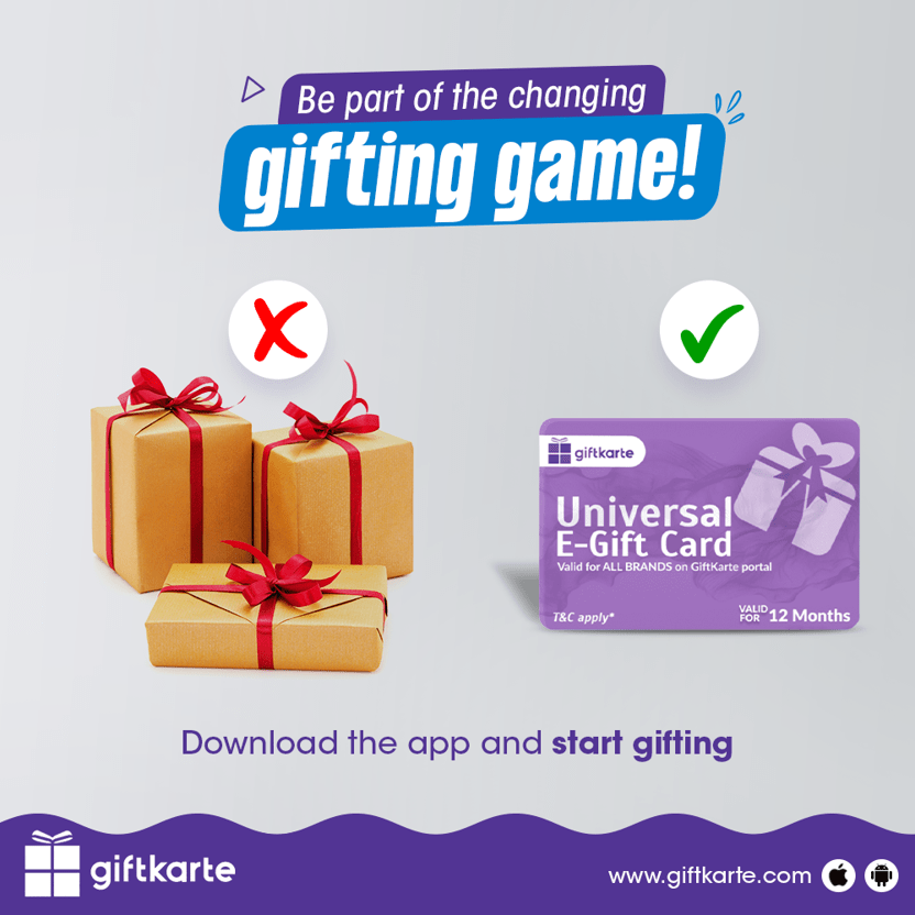 E- Gifting Vs. Traditional Gifting